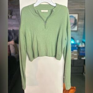 🎁pacsun soft cropped sweater